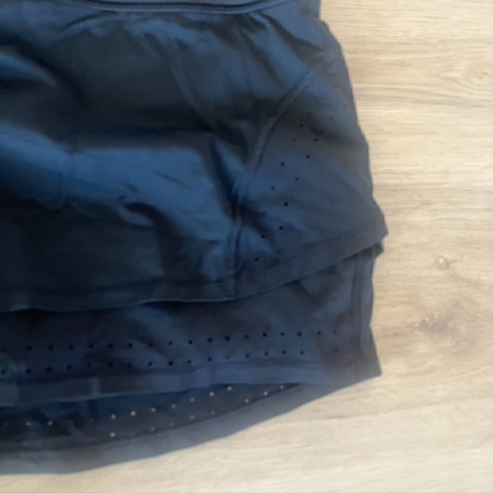 Athleta Stealth Trucool Skort in Black Tennis skirt Medium - Picture 3 of 9